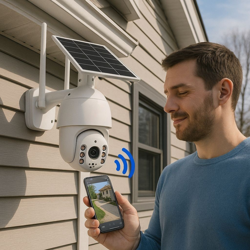 Wireless Solar Security Camera